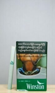 Winston Wild Mint imported cigarette 159xblix product photo