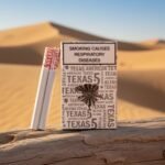 Texas 5 Silver (เท็กซัส 5 เงิน) บุหรี่นอกคุณภาพมาตรฐานสากล American Blend imported cigarette wholesale product photo