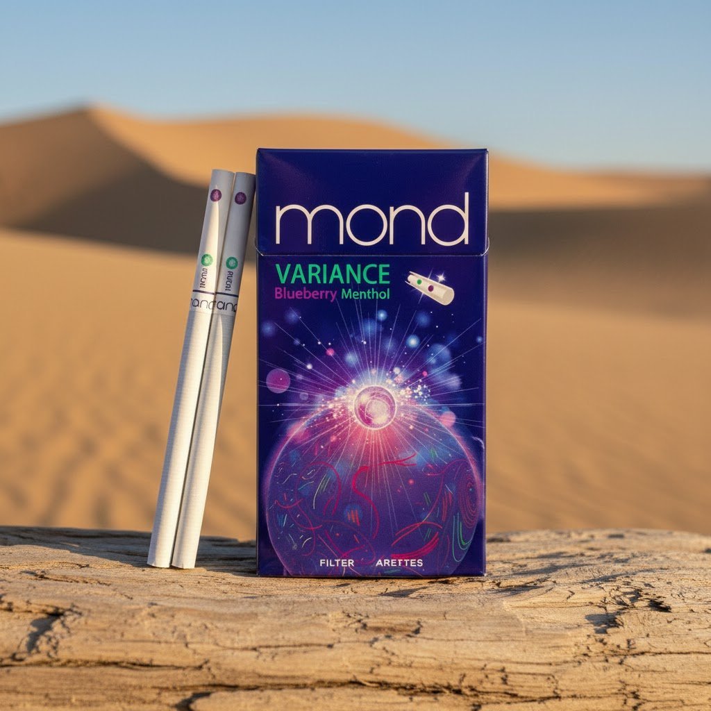 Mond Variance Blueberry Menthol (มอนด์ บลูเบอร์รี่) - บุหรี่นอกพรีเมียม กลิ่นบลูเบอร์รี่และเมนทอล 2 เม็ดบีบ imported cigarette wholesale product photo