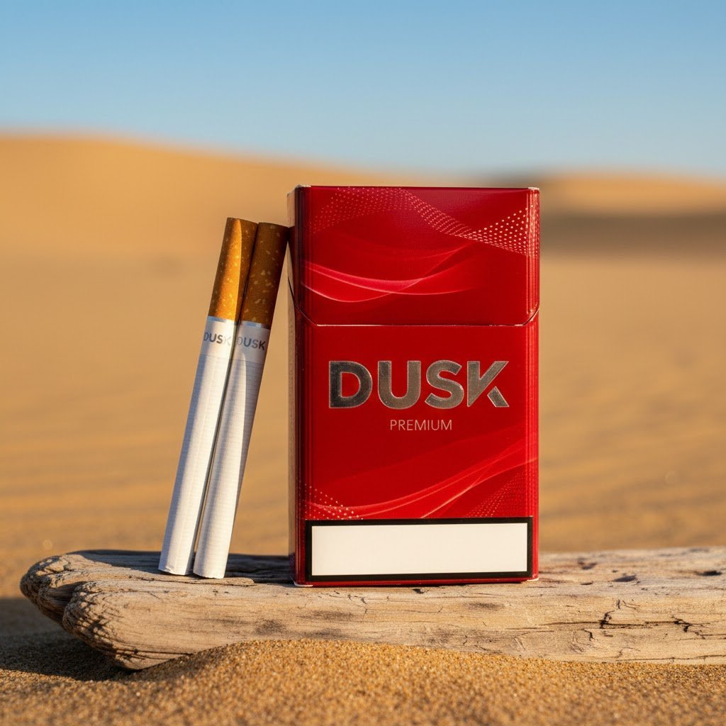 Dusk Premium (ดัสค์ พรีเมี่ยม) - บุหรี่นอกคุณภาพสูง รสร้อนเข้มข้น ดีไซน์หรูหรา imported cigarette wholesale product photo