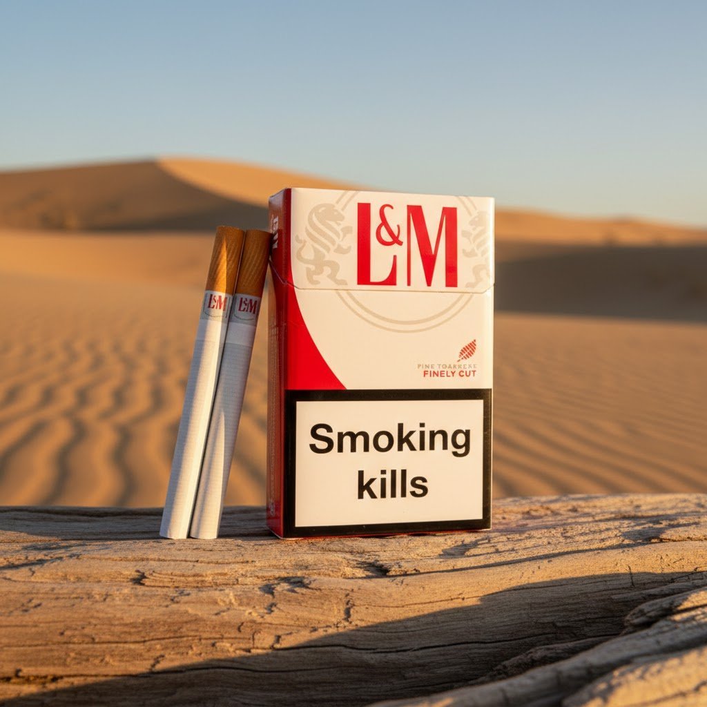 L&M Red Fine Cut (แอลเอ็ม แดง ไฟน์คัท) บุหรี่นอกเกรดพรีเมียม สวิตเซอร์แลนด์ imported cigarette wholesale product photo