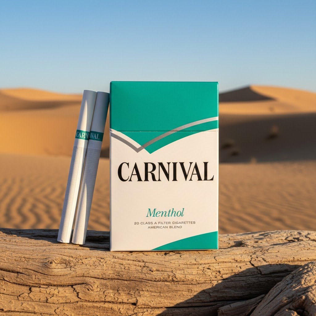 Carnival Menthol (คาร์นิวัล เมนทอล) บุหรี่นอกรสนุ่มเย็น คุณภาพพรีเมียมจากเกาหลี imported cigarette wholesale product photo