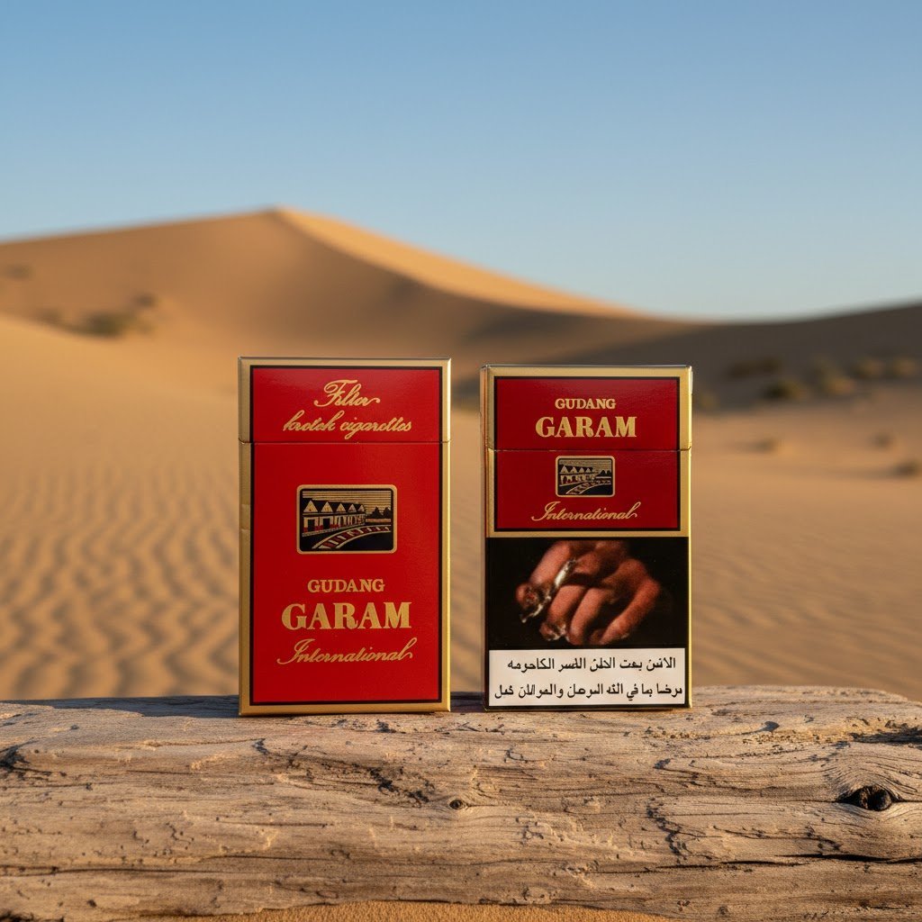 Gudang Garam International 12 (กูแดง การัม อินเตอร์เนชันแนล) บุหรี่กานพลูยอดนิยม รสหวานเข้มข้น imported cigarette wholesale product photo