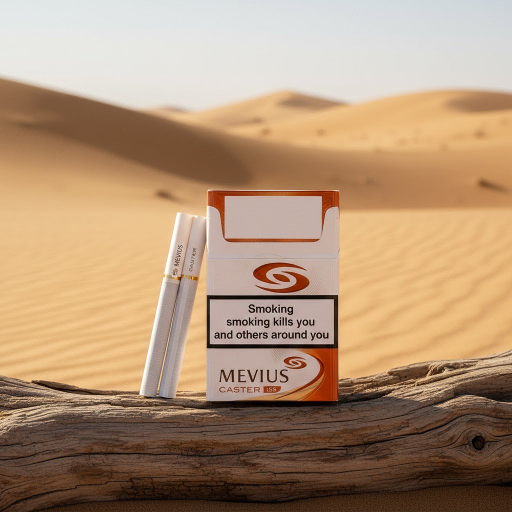 Mevius Caster LSS บุหรี่นอกญี่ปุ่น กลิ่นวานิลลา นุ่มละมุน (Mevius Caster Original Japan) imported cigarette wholesale product photo