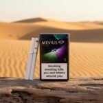 Mevius Option 2 No.5 บุหรี่นอกญี่ปุ่น กลิ่นองุ่นและเมนทอล 2 เม็ดบีบ (Mevius Option Purple 5) imported cigarette wholesale product photo