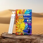 Raison Sun & Moon (ไรสัน ซัน แอนด์ มูน) บุหรี่นอกเกาหลี 2 เม็ดบีบ กลิ่นผลไม้รวม รสเย็น imported cigarette wholesale product photo