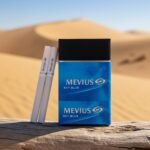Mevius Sky Blue (เมวิอุส สกายบลู) บุหรี่นอกพรีเมียม รสนุ่ม มาตรฐานญี่ปุ่น imported cigarette wholesale product photo