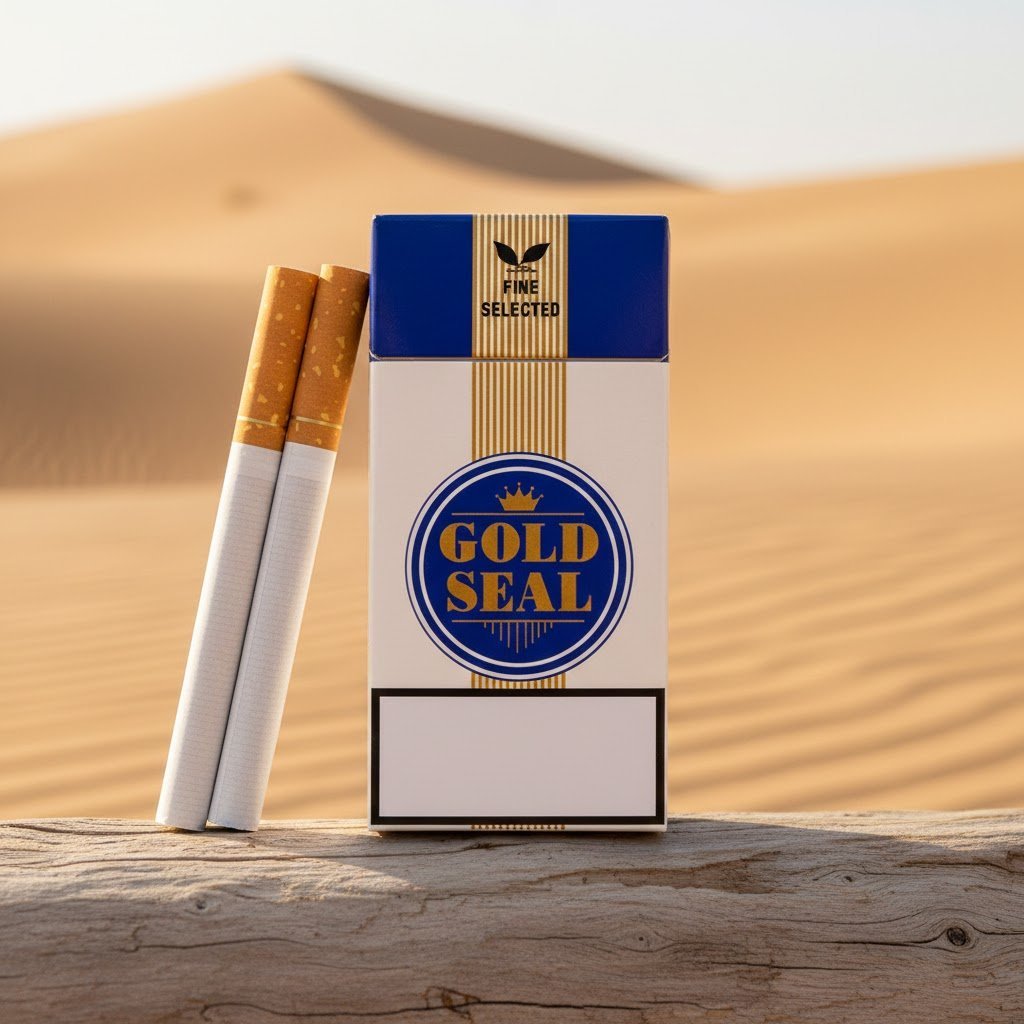 Goldseal Fine Selected (โกลซีล ไฟนด์ ซีเล็ค) บุหรี่นอกพรีเมียมจากเยอรมัน รสไลท์ นุ่มนวล imported cigarette wholesale product photo