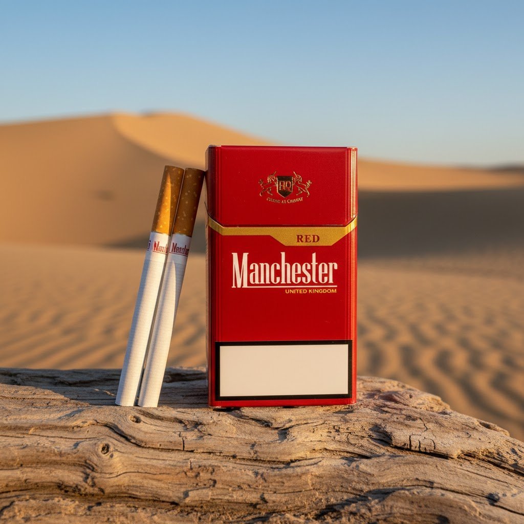 Manchester Queen Red imported cigarette 159xblix product photo
