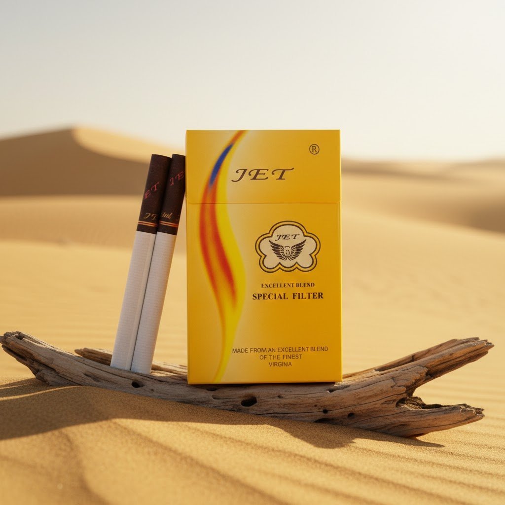 JET Special Filter บุหรี่เจ็ทสีเหลือง บุหรี่นอกคุณภาพพรีเมียม รสเข้มคลาสสิก imported cigarette wholesale product photo