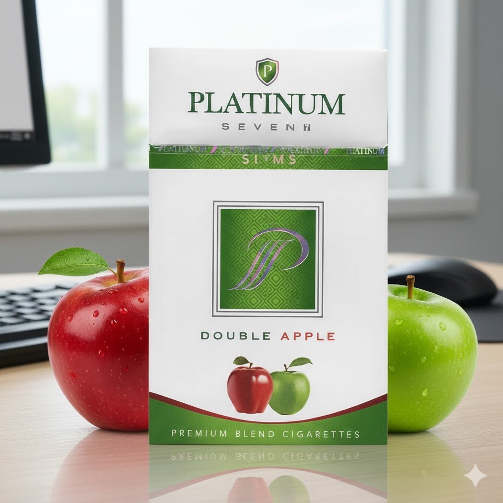 Platinum Seven Menthol imported cigarette 159xblix product photo