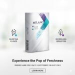 Milano Fizz - บุหรี่ 2 เม็ดบีบ กลิ่นหมากฝรั่ง เย็นสดชื่น imported cigarette 159xblix product photo