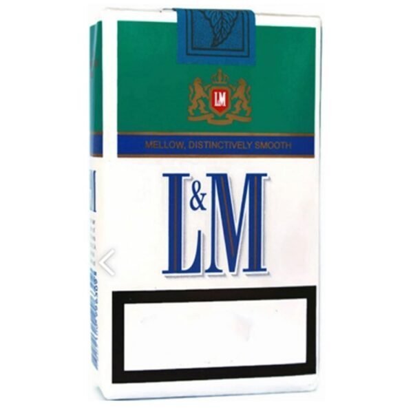 L&M Menthol (ซองอ่อน) - บุหรี่เย็น ใบยาคุณภาพจากสวิตเซอร์แลนด์ imported cigarette 159xblix product photo