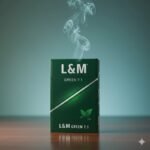 L&M Green 7.1 (แอลแอนด์เอ็ม กรีน 7.1) - บุหรี่เย็นมวลเล็ก รสนุ่ม สดชื่น imported cigarette wholesale product photo