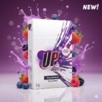 Up Click Berry - บุหรี่หวานเม็ดบีบ กลิ่นเบอร์รี่ (เย็น หอม หวาน ในมวนเดียว) imported cigarette wholesale product photo