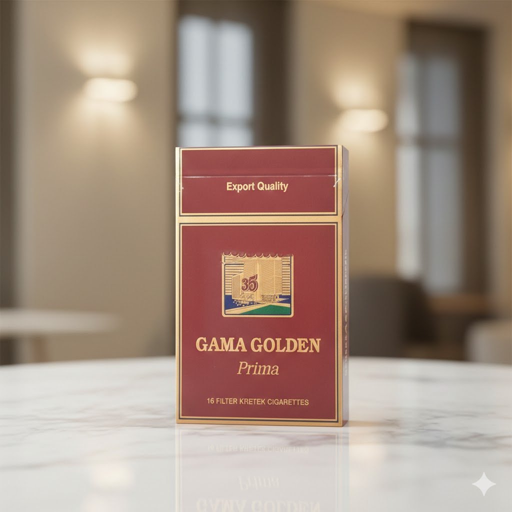 Gama Golden Prima (กาม่า โกลเด้น พรีม่า) imported cigarette 159xblix product photo