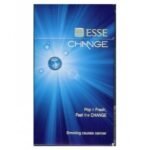 ESSE Change - บุหรี่มวนเล็กสลิม เม็ดบีบหอมเมนทอลเกรดพรีเมียม imported cigarette 159xblix product photo