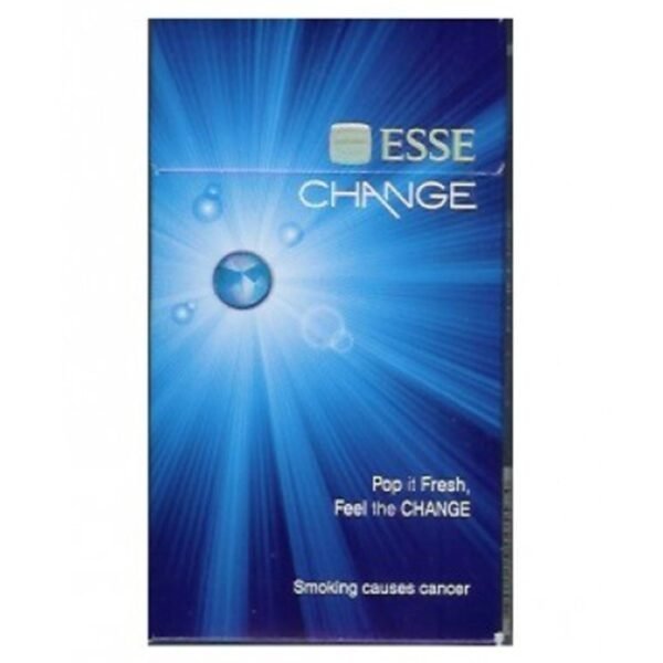 ESSE Change - บุหรี่มวนเล็กสลิม เม็ดบีบหอมเมนทอลเกรดพรีเมียม imported cigarette 159xblix product photo