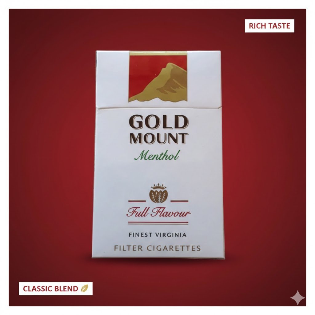 Gold Mount Red (ซองแข็ง) - บุหรี่ร้อน รสชาติเข้มข้น กลมกล่อม imported cigarette 159xblix product photo