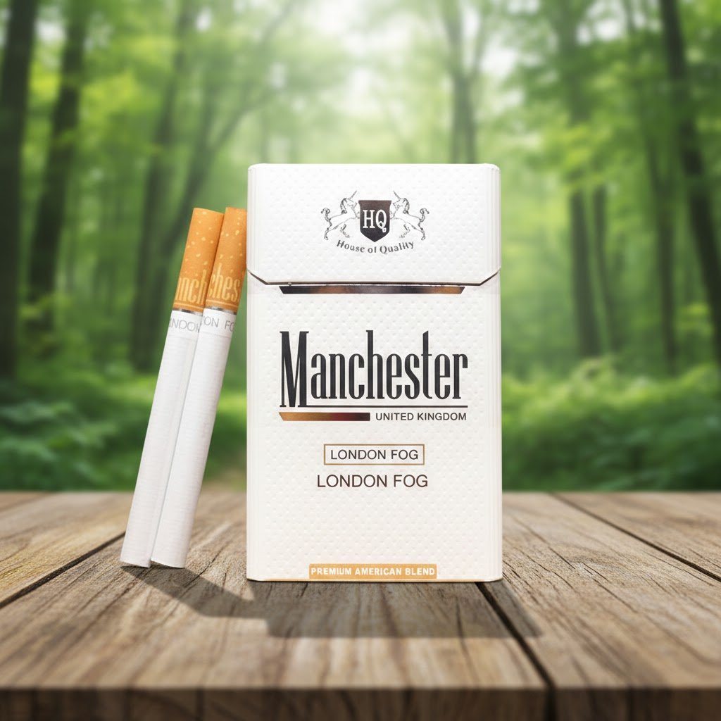 Manchester London Fog (บุหรี่แมนเชสเตอร์ ลอนดอน ฟ็อก) - บุหรี่นอกสายร้อนเกรดพรีเมียมจากอังกฤษ imported cigarette wholesale product photo