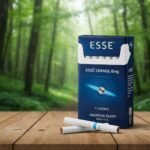 ESSE Change 8mg (เอสเซ่ เช้นจ์ 8 มก.) - บุหรี่นอกพรีเมี่ยมจากเกาหลี แบบมีเม็ดบีบ รสเย็นนุ่มนวล imported cigarette wholesale product photo