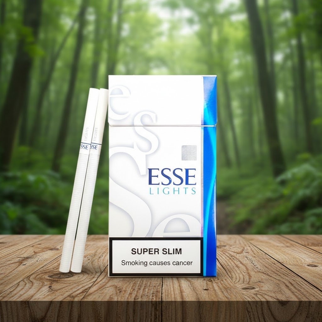 ESSE Lights Super Slim (เอสเซ่ ไลท์) - บุหรี่นอกคุณภาพพรีเมียมจากเกาหลี imported cigarette 159xblix product photo