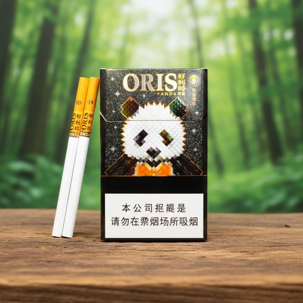 Oris Panda บุหรี่นอกแพนด้าจีน นาโนสลิม หอมกลิ่นส้ม พร้อมเม็ดบีบ imported cigarette 159xblix product photo