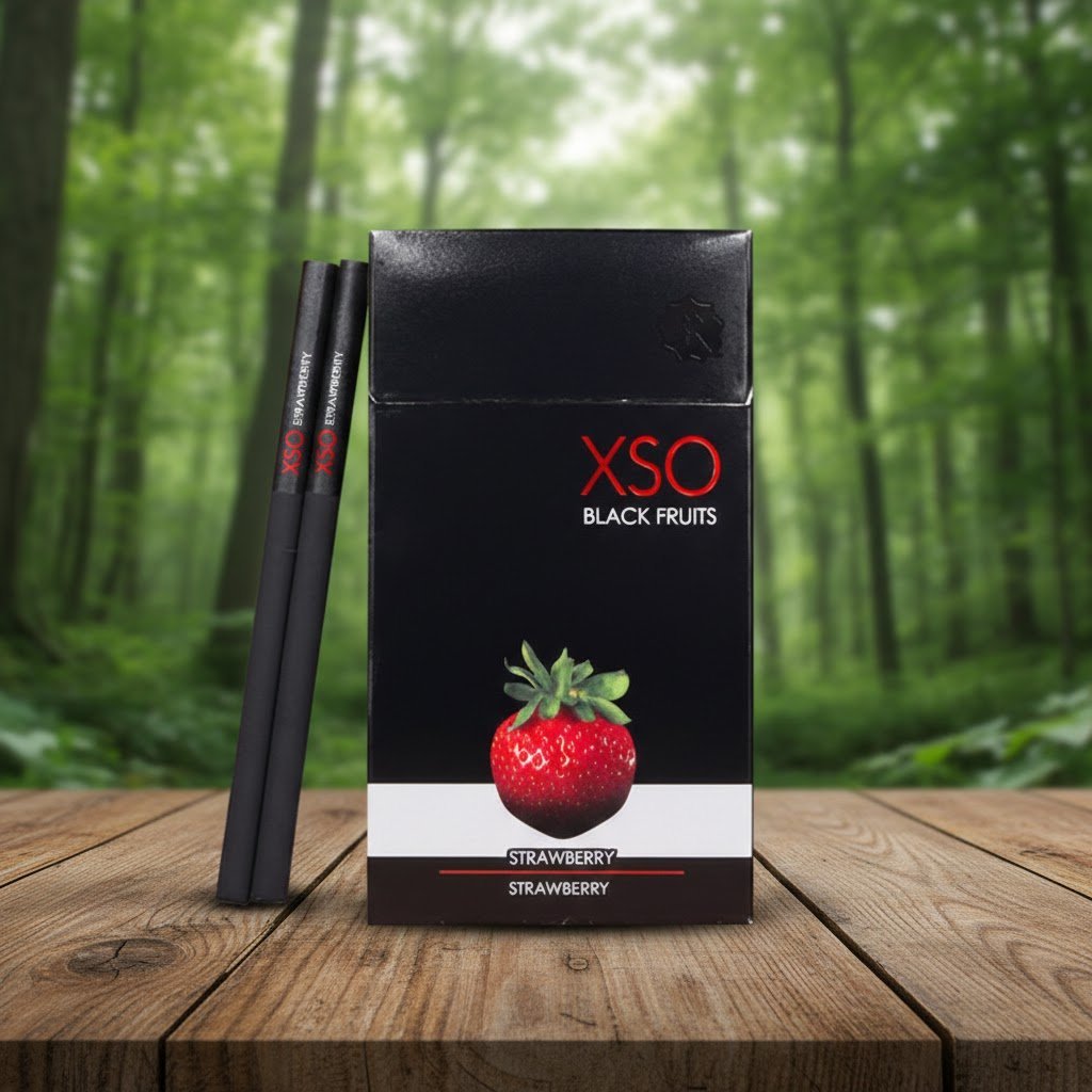 XSO Strawberry Black Fruits บุหรี่นอก กลิ่นสตรอว์เบอร์รี่ (มวนดำ) imported cigarette 159xblix product photo