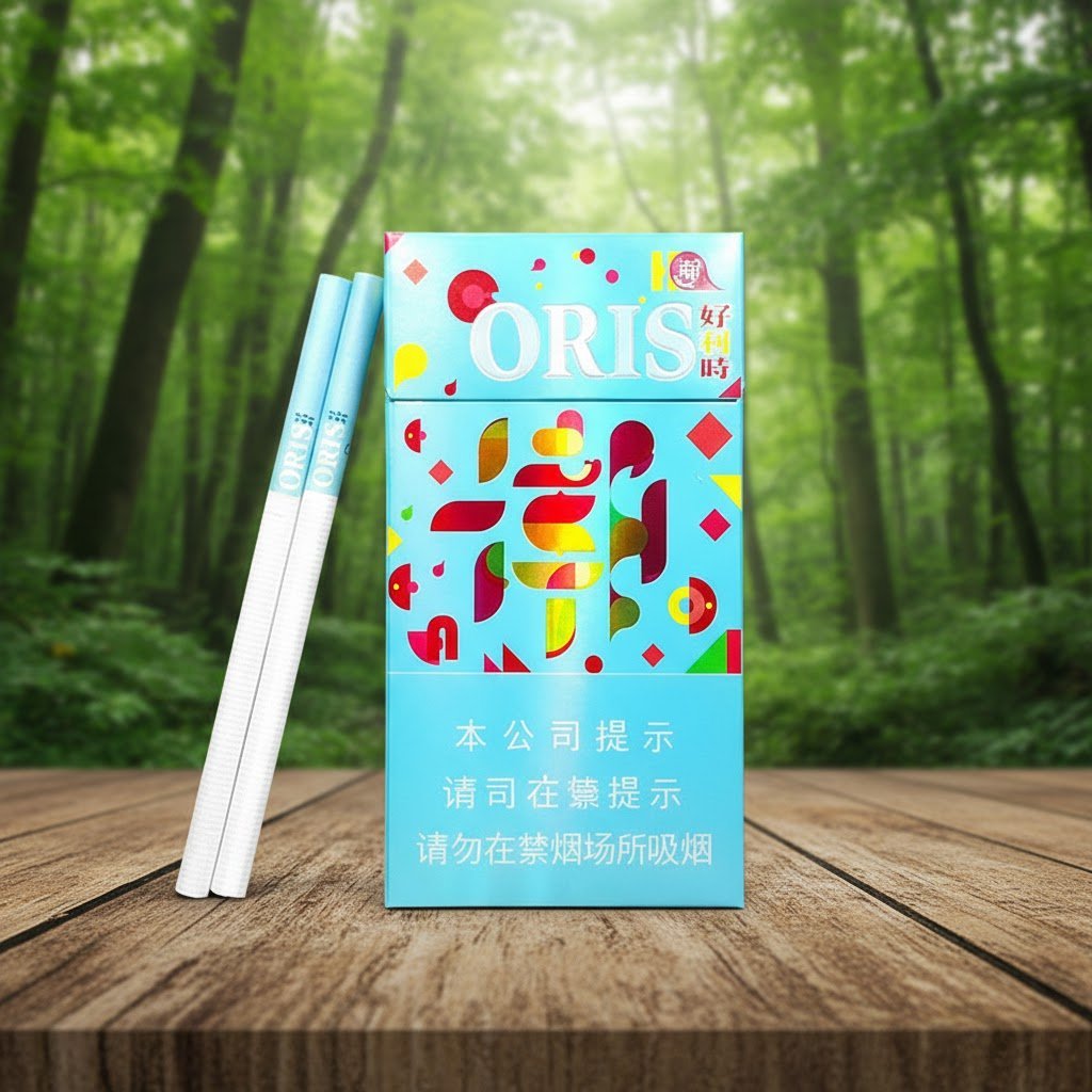 Oris Chao Society Blue บุหรี่นอก เชา โซไซตี้ บลู เมนทอล (มวนสลิม) imported cigarette 159xblix product photo