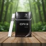 Oris Nano Black (โอริส นาโน แบล็ก) บุหรี่นอกมวนเล็กนาโนสลิม รสร้อน imported cigarette 159xblix product photo