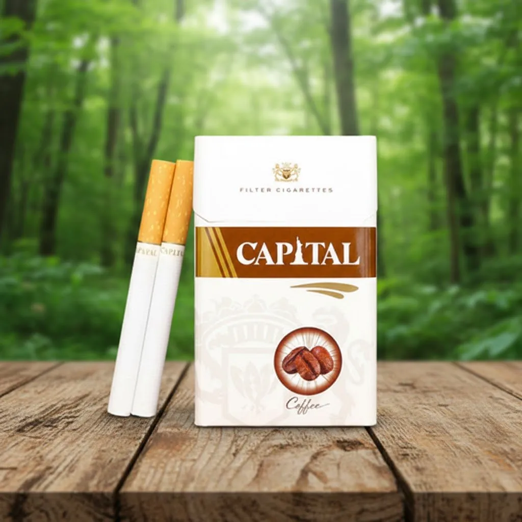 Capital Coffee (แคปปิตอล คอฟฟี่) บุหรี่นอกกลิ่นกาแฟ หอมนุ่ม รสชาติพรีเมียม imported cigarette wholesale product photo