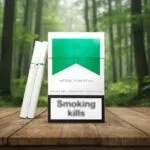 Marlboro White Menthol (มาโบโร่ ไวท์ เมนทอล) บุหรี่นอกรสเย็น มาตรฐานสวิตเซอร์แลนด์ imported cigarette wholesale product photo