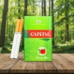 Capital Double Apple บุหรี่นอก แคปปิตอล ดับเบิ้ลแอปเปิ้ล กลิ่นผลไม้หอมหวาน imported cigarette wholesale product photo
