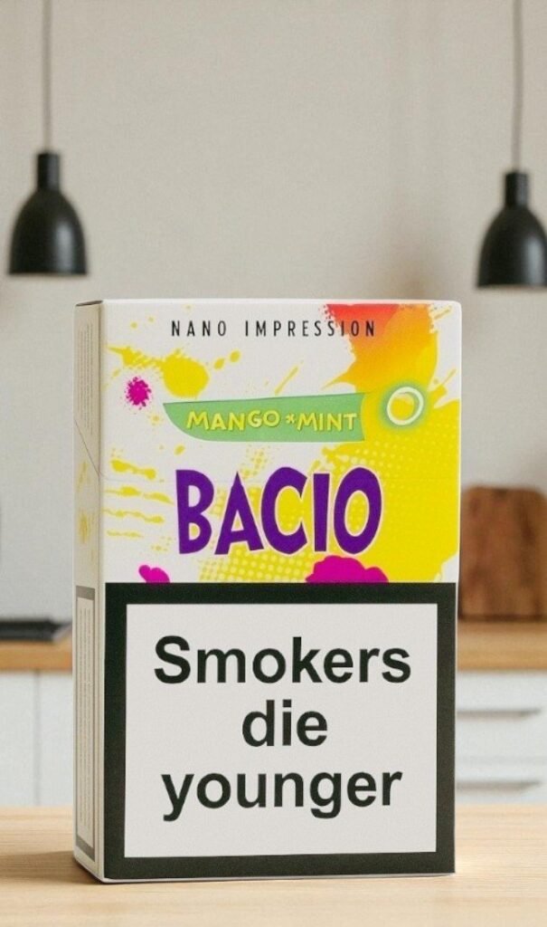 Bacio Nano Impression Mango Mint imported cigarette 159xblix product photo