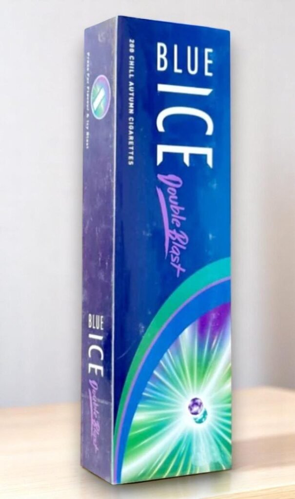 Blue Ice Double Blast Purple imported cigarette 159xblix product photo