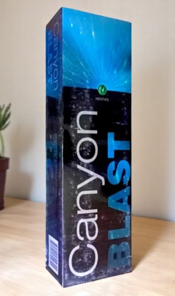 Canyon Blast Menthol imported cigarette 159xblix product photo