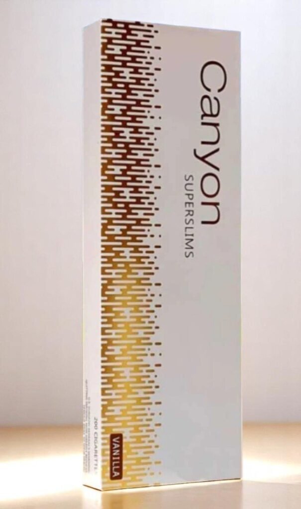 Canyon Vanilla Slims imported cigarette 159xblix product photo