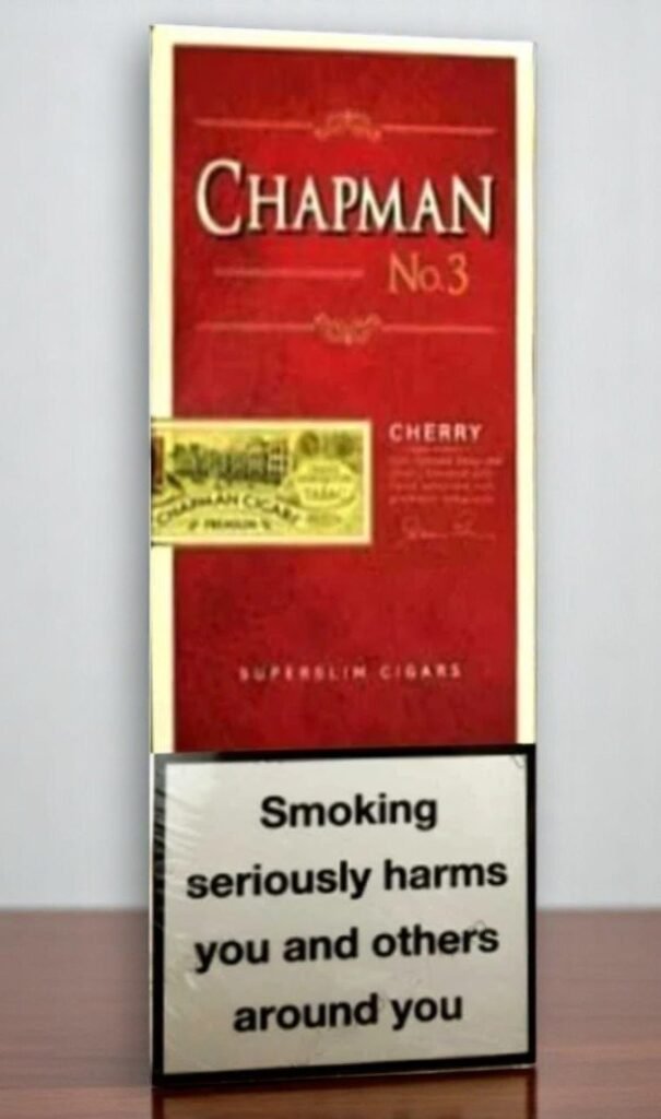 Chapman Cherry (มวนสลิม) imported cigarette 159xblix product photo