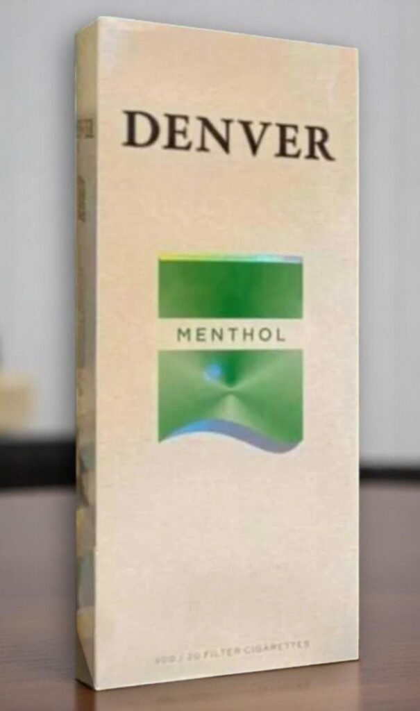 Denver Menthol (ซองแข็ง) imported cigarette 159xblix product photo