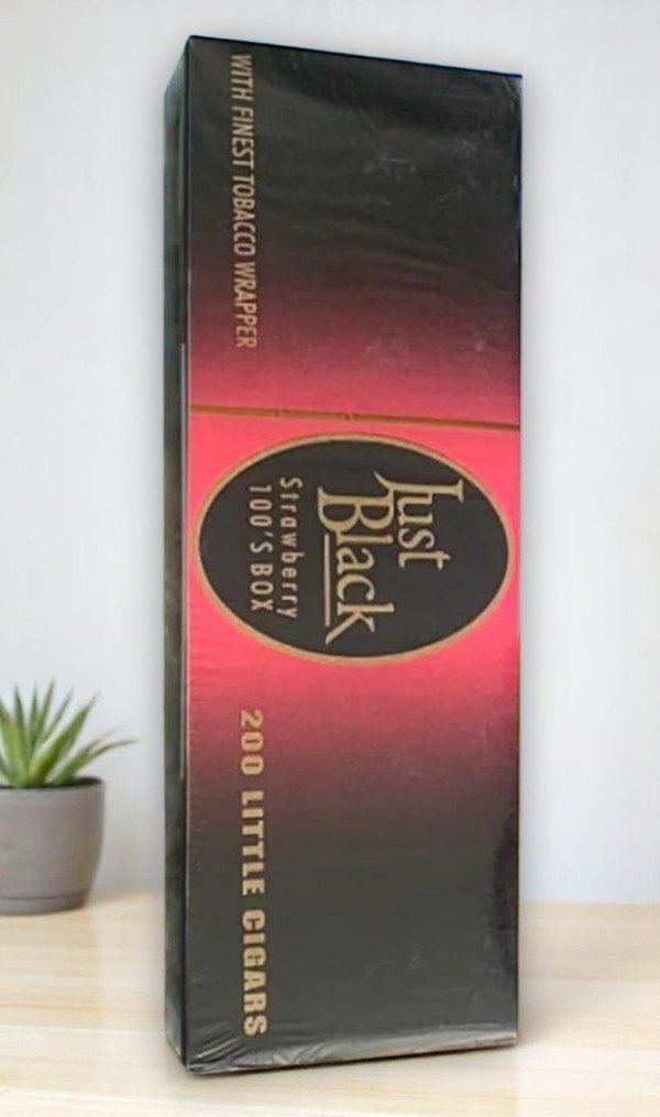 Just Black Strawberry imported cigarette 159xblix product photo