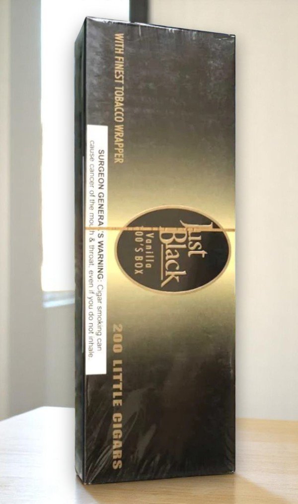 Just Black Vanilla imported cigarette 159xblix product photo