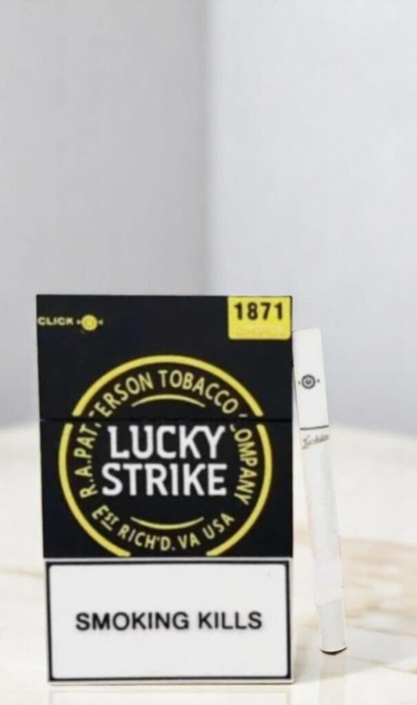 Lucky Strike Lemon imported cigarette 159xblix product photo