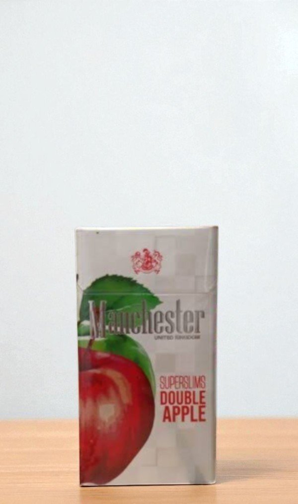 Manchester Superslims Double Apple imported cigarette 159xblix product photo