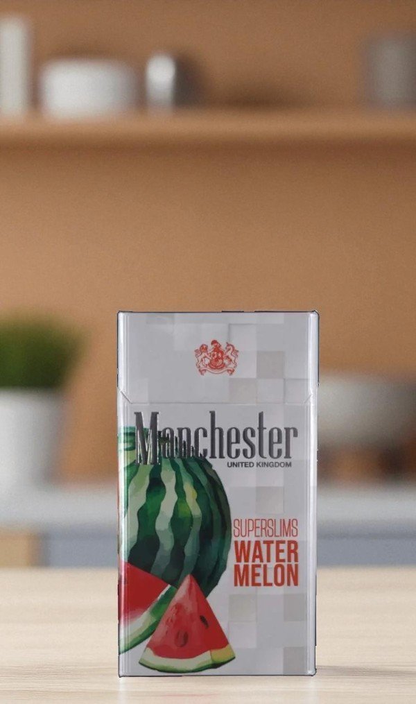 manchester watermelon superslims imported cigarette 159xblix product photo