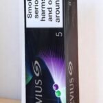 Mevius Option 2 Blueberry & Menthol imported cigarette 159xblix product photo