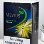 Mevius Option Blue Yellow imported cigarette 159xblix product photo