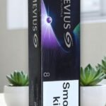 Mevius Option Purple 8 Blueberry & Menthol (1เม็ดบีบ) imported cigarette 159xblix product photo