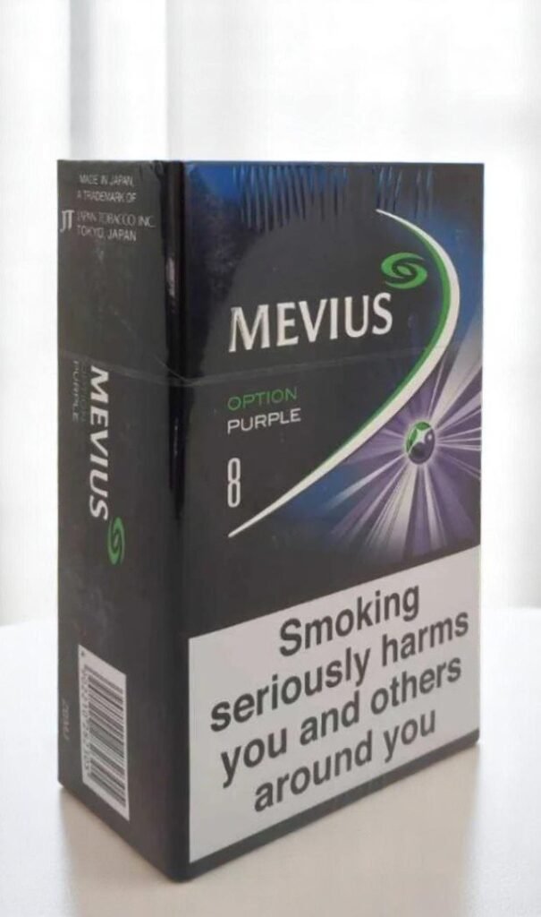 Mevius Option Purple 8 imported cigarette 159xblix product photo