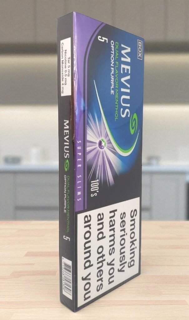Mevius Option Purple Super Slim imported cigarette 159xblix product photo