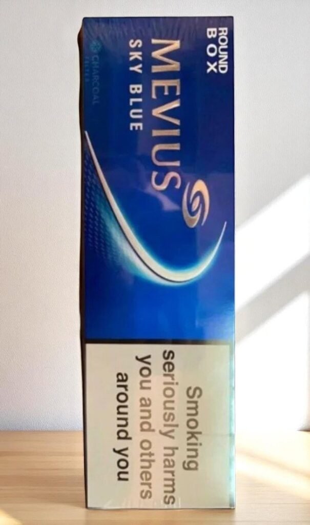 Mevius Sky Blue (ซองแข็ง) imported cigarette 159xblix product photo